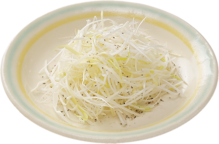 白ネギナムル